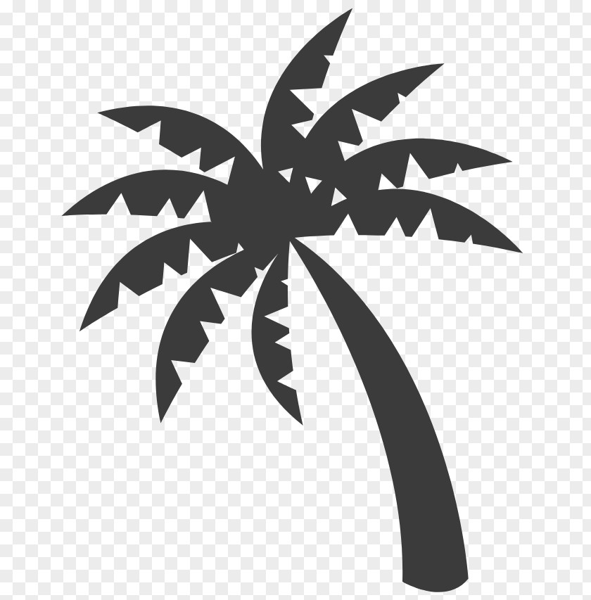 Flower Flowering Plant Stem Leaf Silhouette PNG