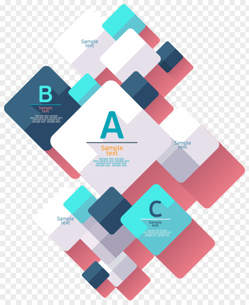 Letter Color Block Business Design Template Vector Graphic PNG