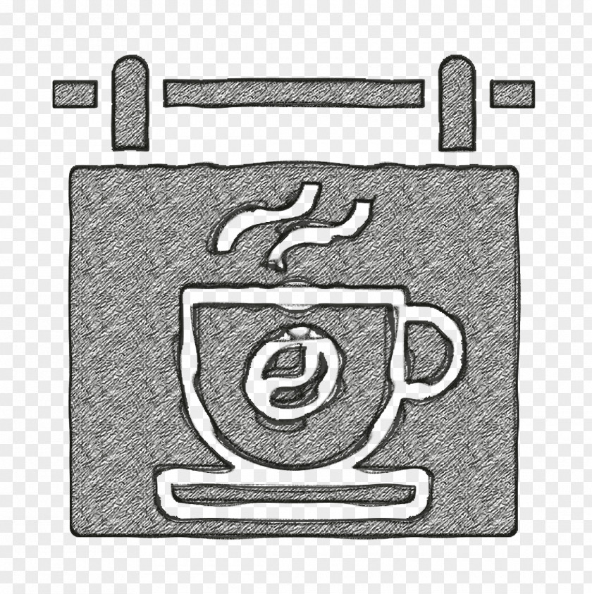 Signboard Icon Coffee Shop PNG