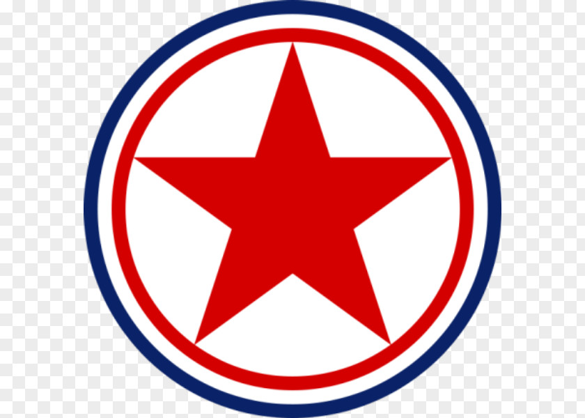 United States North Korea South Korean People's Army Air And Anti-Air Force Roundel PNG