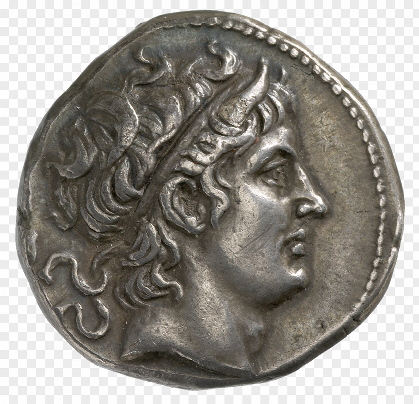 Alexander The Great Macedonia Diadochi Tetradrachm Achaemenid Empire Coin PNG