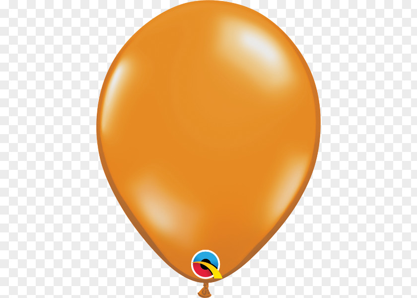 Balloon Toy Gold Orange Rose PNG