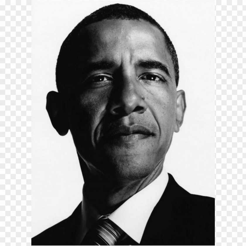 Barack Obama Nigel Parry United States Photography Photographer Black And White PNG