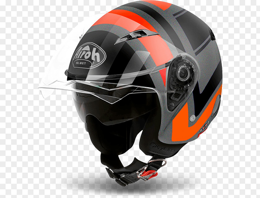 Capacete Motociclista Motorcycle Helmets Airoh City One Flash Jet Helmet Casco PNG