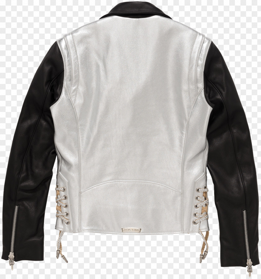 Jacket Leather Dover Street Market Ginza Chrome Hearts PNG
