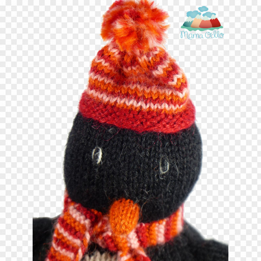 Baby Penguin Beanie Knit Cap Wool Knitting PNG