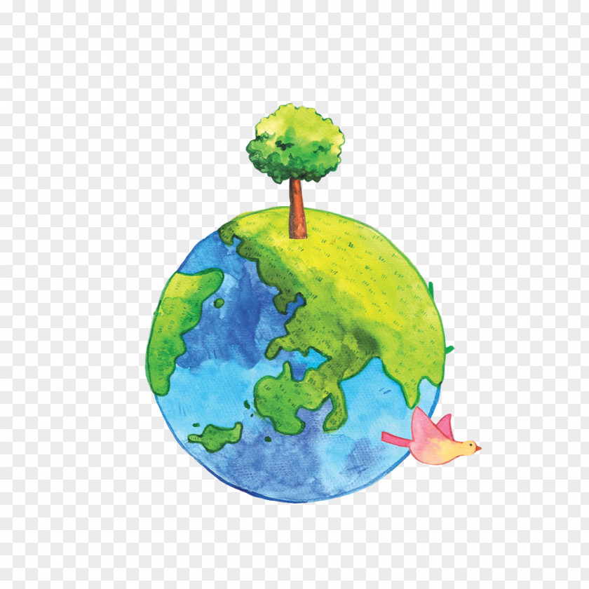 Child Art Planet Earth Day Save The World PNG