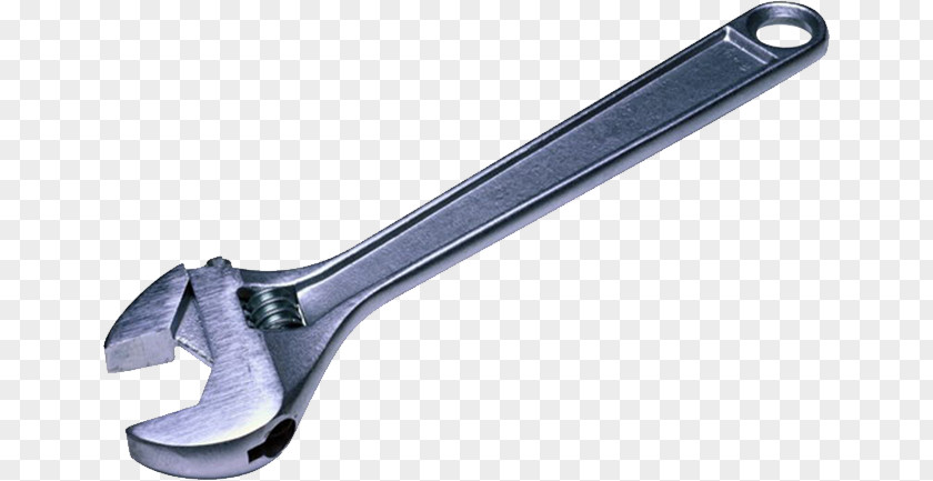 Silver Wrench Clip Art PNG