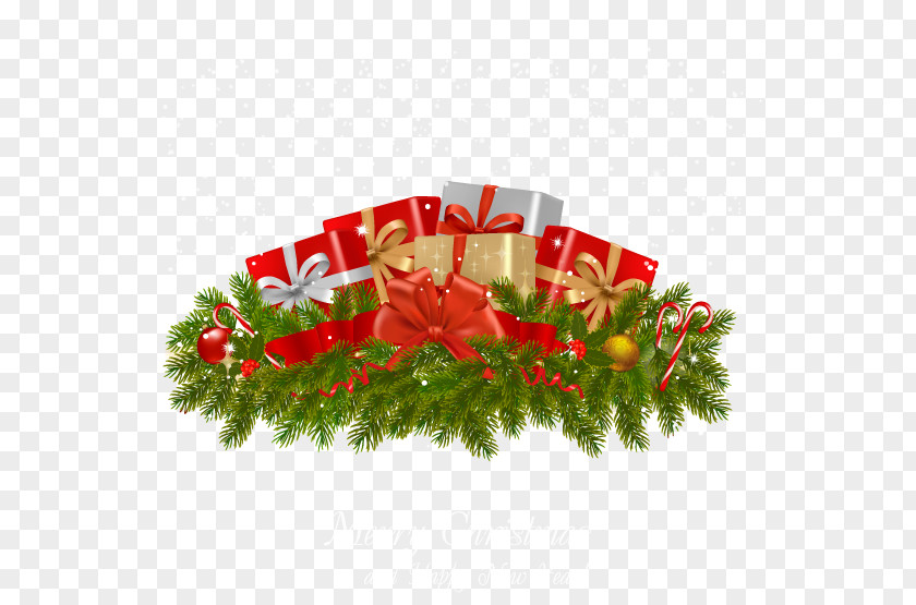 Vector Material Christmas Gift PNG