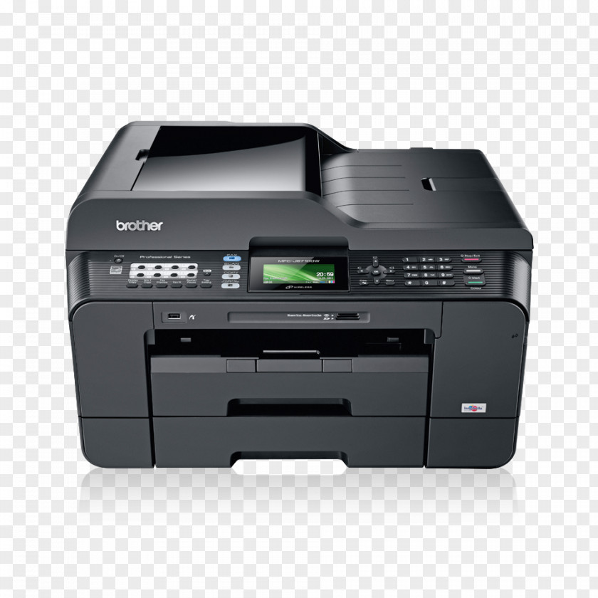 Printer Multi-function Inkjet Printing Brother Industries PNG