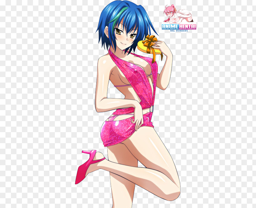 Rias Gremory Thigh Blue Hair Black PNG hair hair, clipart PNG