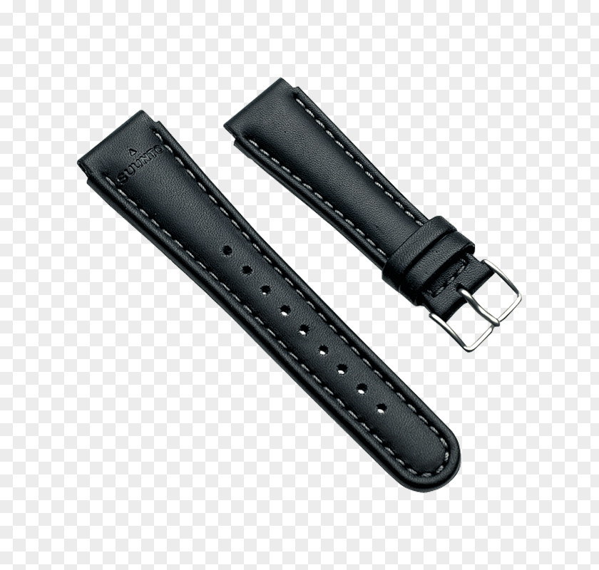 Watch Strap Leather Suunto Oy Horlogeband PNG
