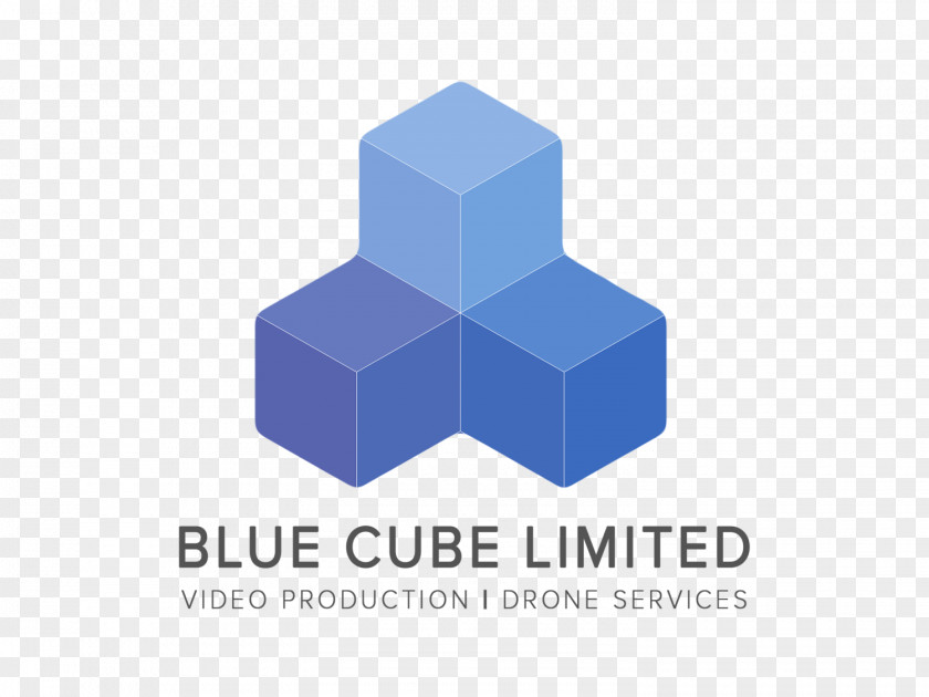 Blue Cube Art Logo Brand Product Line Angle PNG