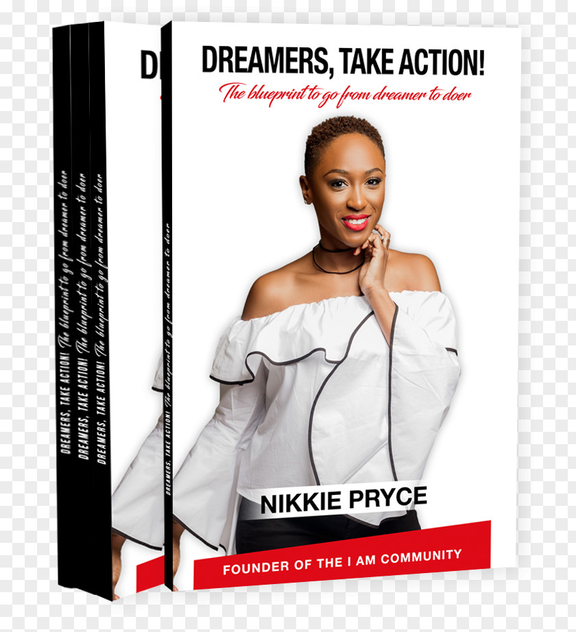 Book Dreamers, Take Action Nikkie Pryce Review Self-help PNG