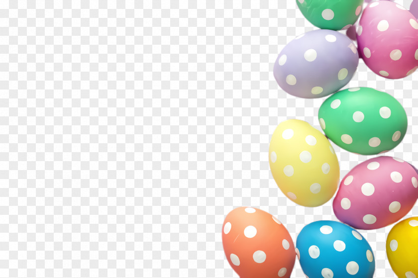 Easter Polka Dot Egg PNG