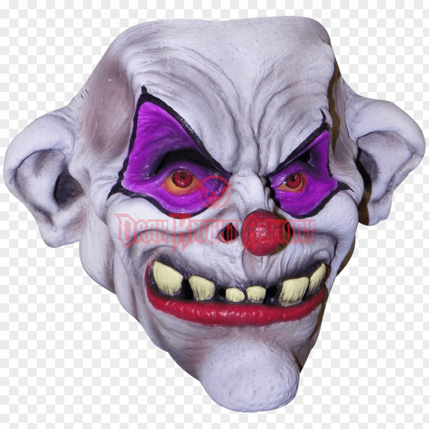 Mask Clown Evil Joker Harlequin PNG