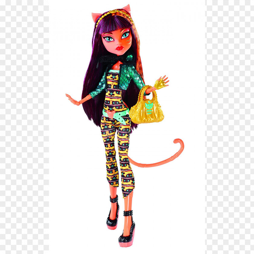 MONSTER High Freaky Fusion Clawvenus Doll【楽天海外直送】(1, CLASSIC)MONSTER Doll Mattel Monster FusionDoll Cleo De Nile (1、クラシック) PNG