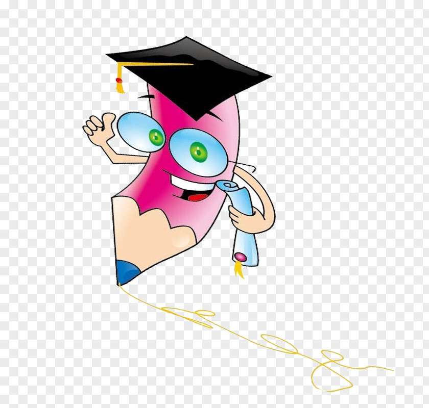 Cartoon Pen Illustration PNG