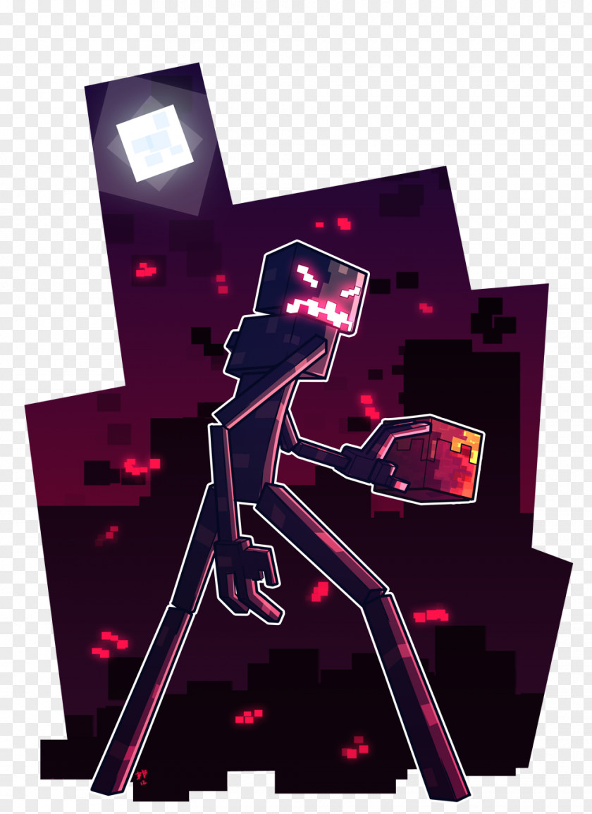 Enderman Minecraft Minecraft: Pocket Edition Video Games Action Game PNG