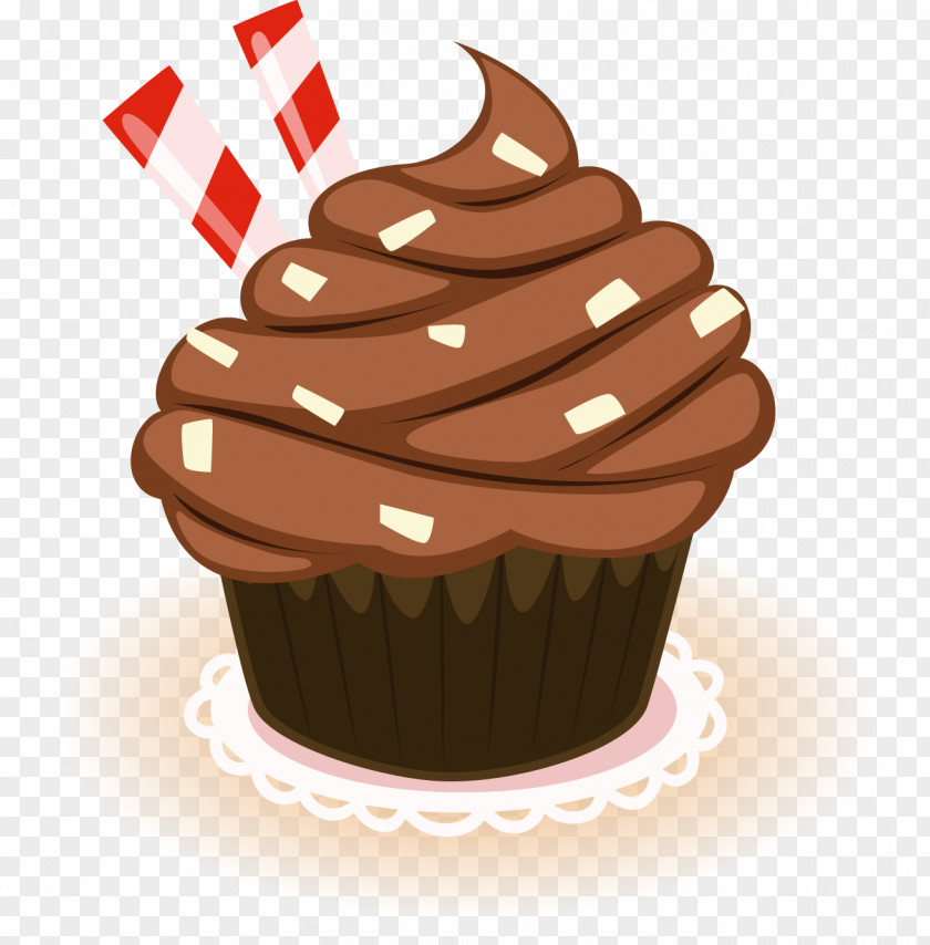 Lovely Cake Cupcake Birthday Muffin Chocolate PNG