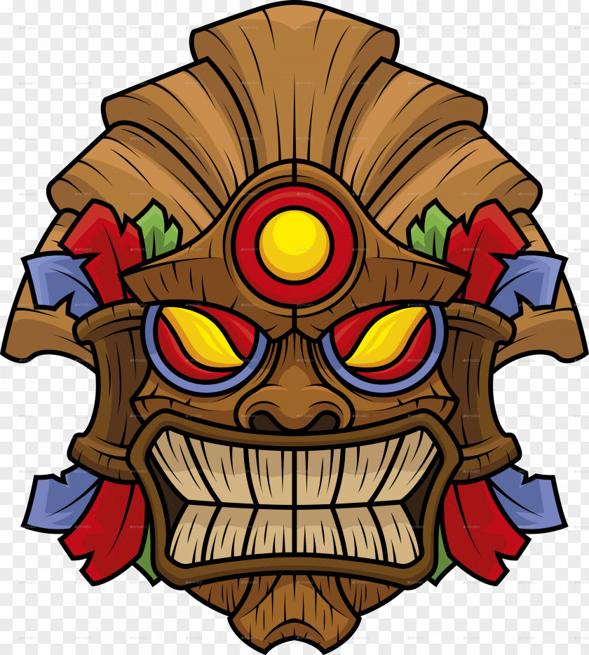 Mask Kon-Tiki Expedition Image Clip Art PNG