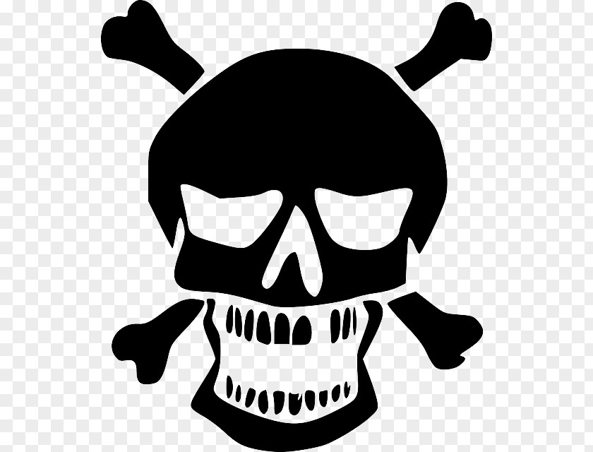 Skull Logo Image Horror Clip Art PNG
