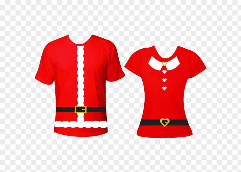 Tshirt T-shirt Jersey Mrs. Claus Santa PNG