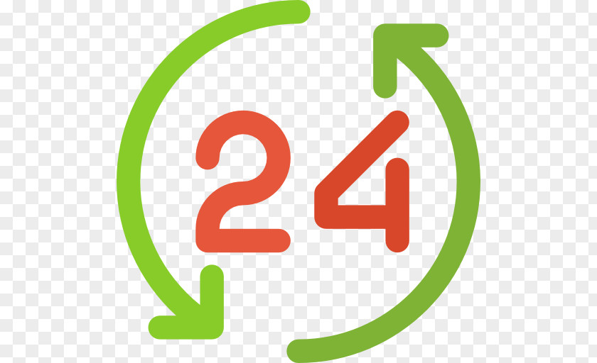 24 Hours Euclidean Vector Clip Art PNG