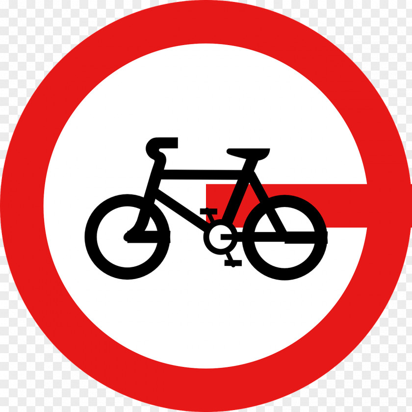Bicycle Traffic Sign Cycling Road Clip Art PNG
