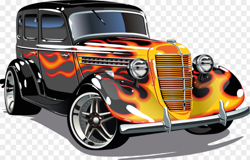 Car Vector Graphics Hot Rod Clip Art Royalty-free PNG