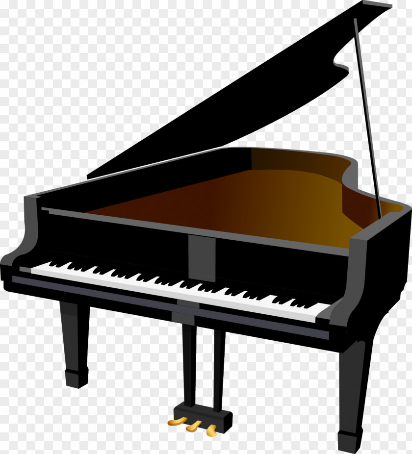 Cartoon Creative Business Piano Download PNG