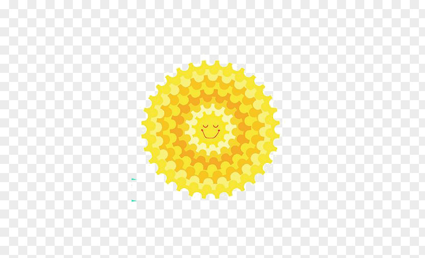 Cartoon Sun Illustration PNG