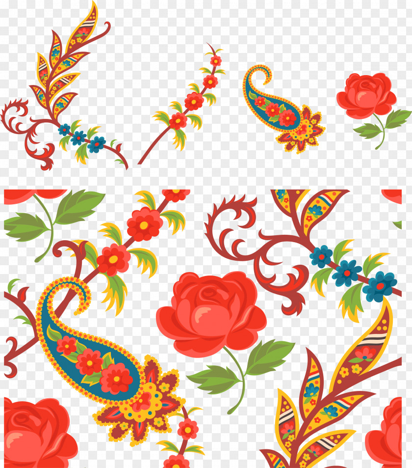 China Wind Roses Shading Vector Floral Design Beach Rose Visual Arts Clip Art PNG