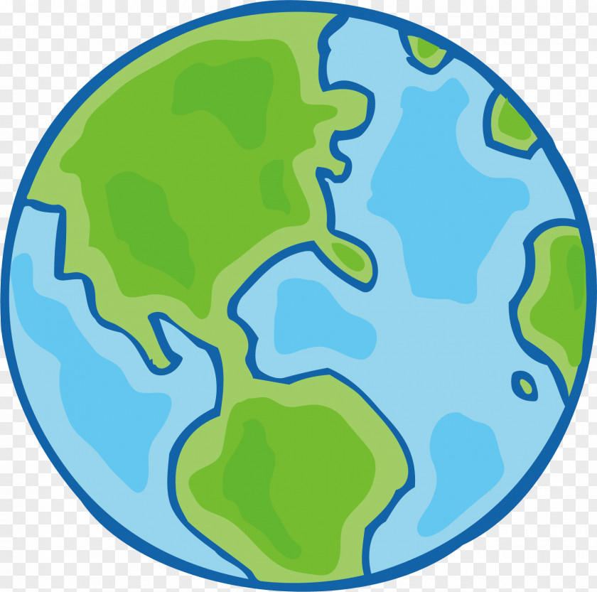 Earth Cartoon Drawing PNG