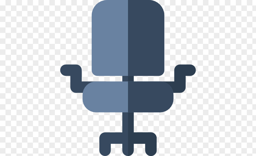Office Desk Chairs Logo Line PNG