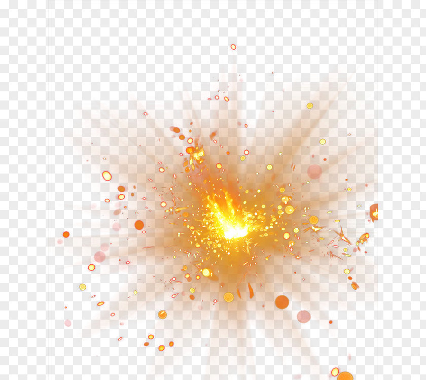 Spot Light Effect Explosion PNG