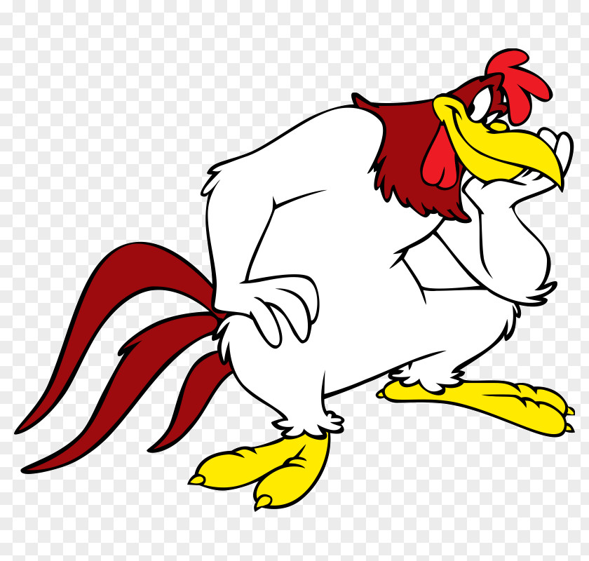 Foghorn Leghorn Chicken Henery Hawk Decal Sticker PNG