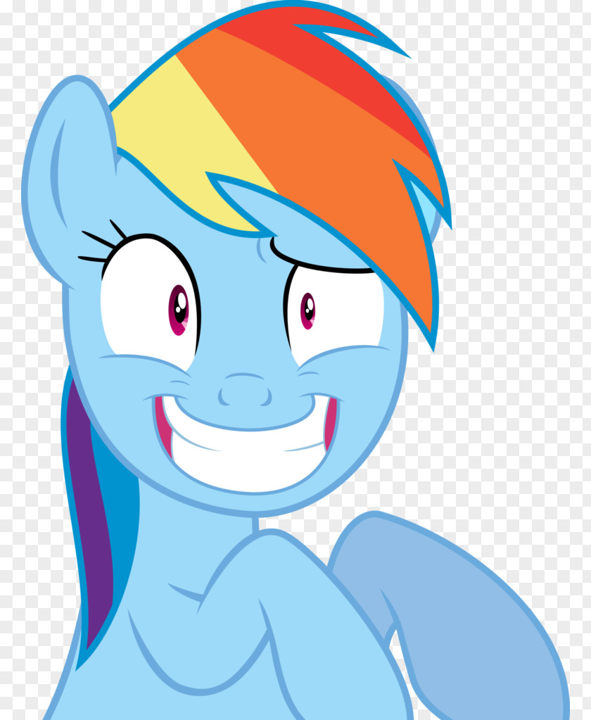 Mouth Smile Rainbow Dash Pony DeviantArt PNG