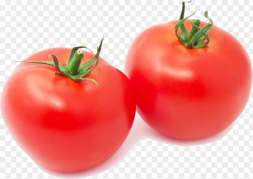 Bright Red Tomato Plum Bush Mix Markt Food PNG