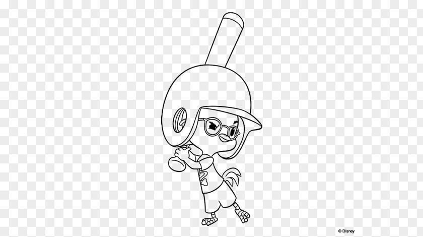 Chicken Little Drawing Animation Film Line Art Sketch PNG
