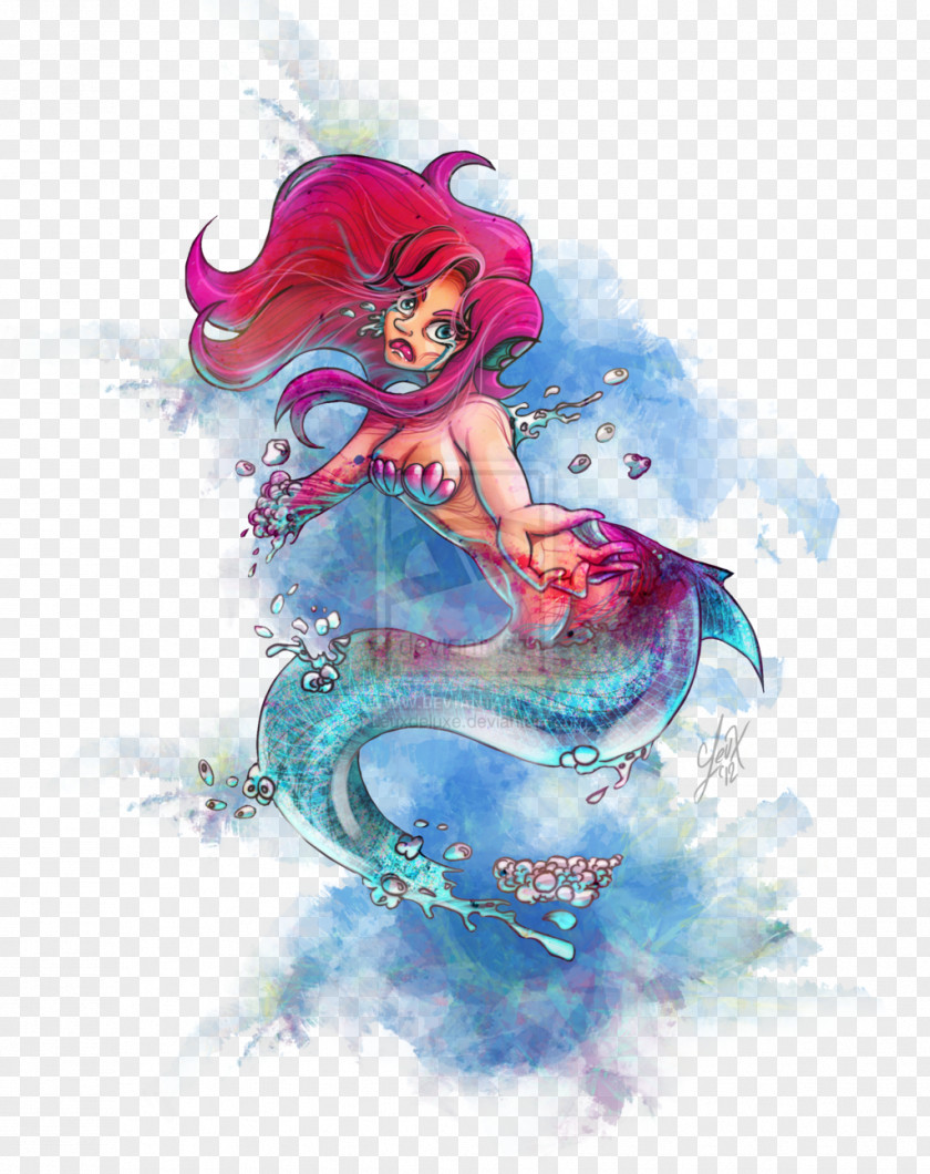 Mermaid Ariel Horror Fairy Siren PNG