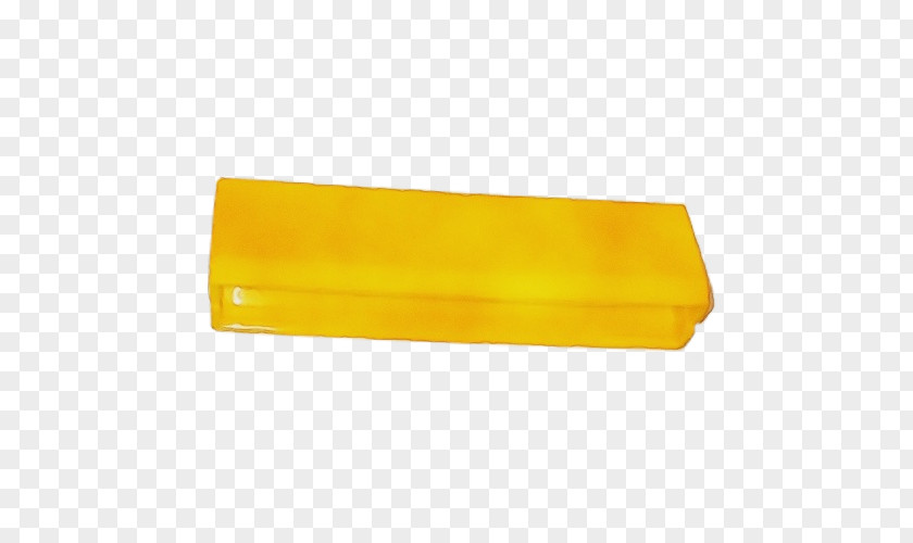 Plastic Rectangle Yellow PNG