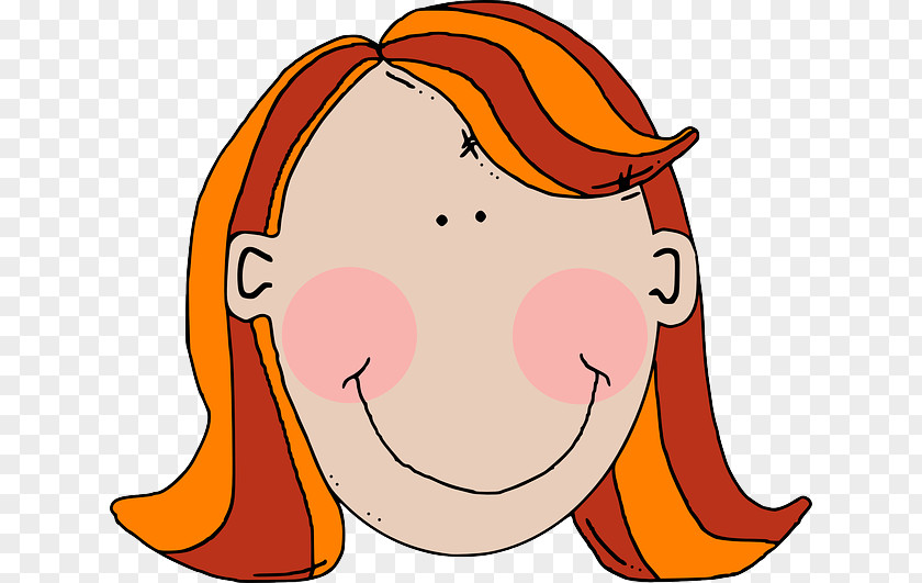 Hair Red Brown Clip Art PNG