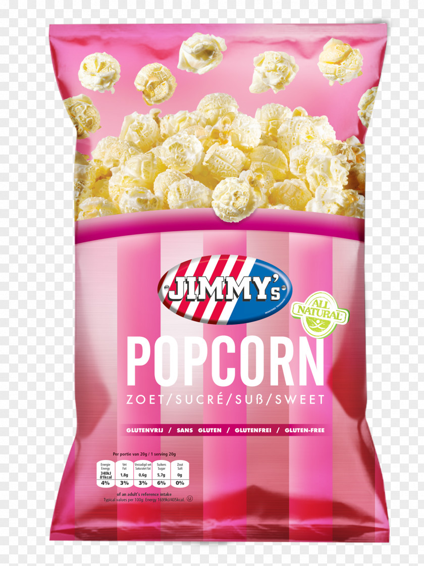 Popcorn Kettle Corn Junk Food Sugar PNG