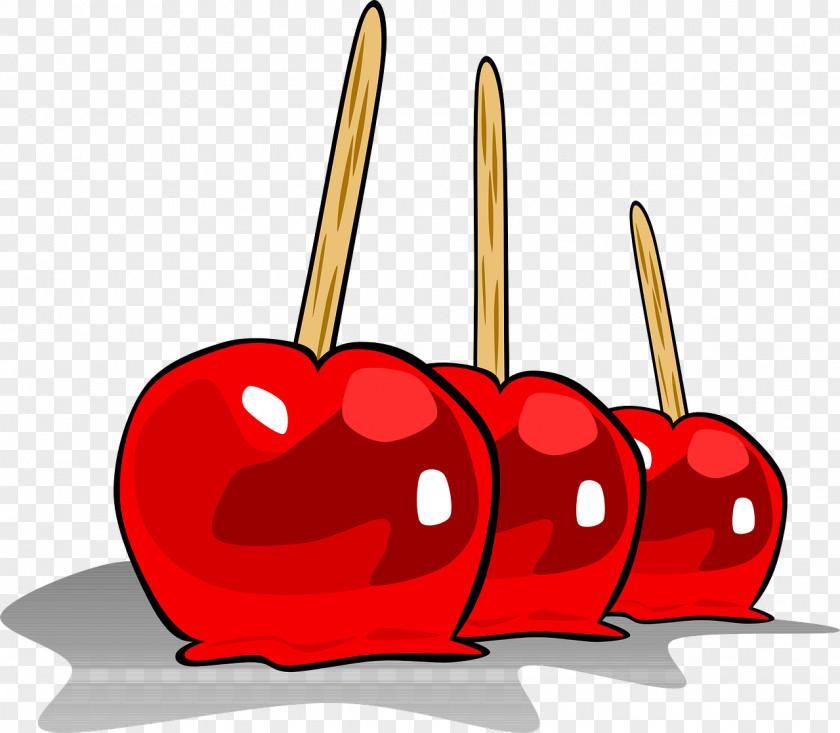 Red Sugar-coated Haws Candy Apple Caramel Praline Clip Art PNG