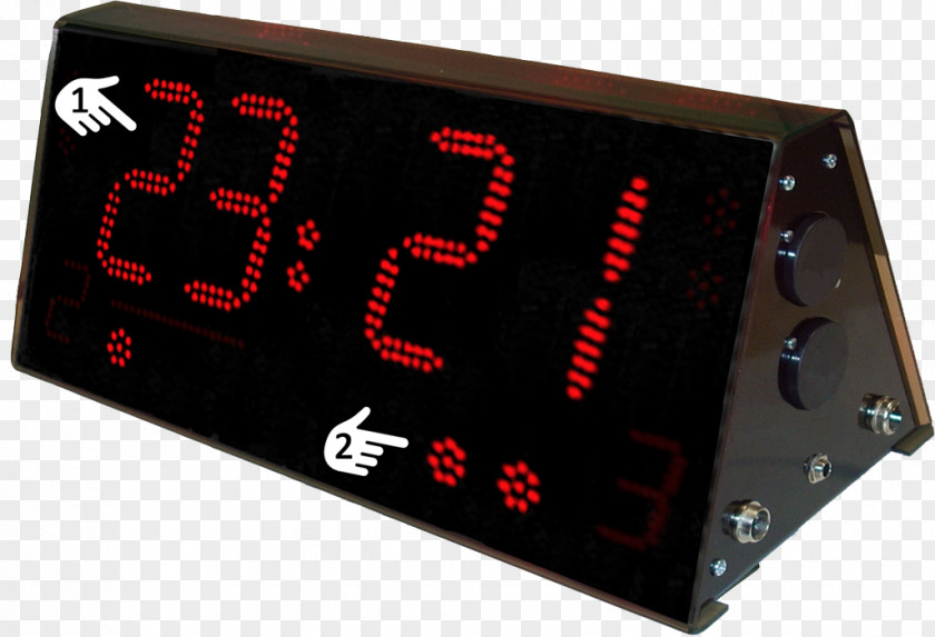 Volleyball Electronics Segnapunti Display Device Digital Clock PNG