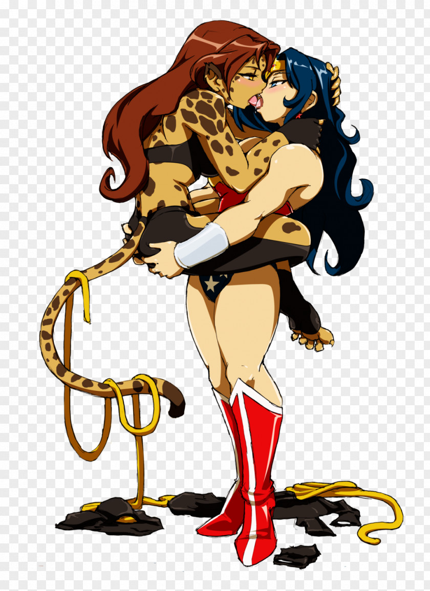 Cheetah Wonder Woman Female Comics Character PNG