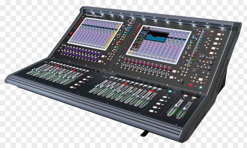 DiGiCo Digital Mixing Console Audio Mixers Sound PNG