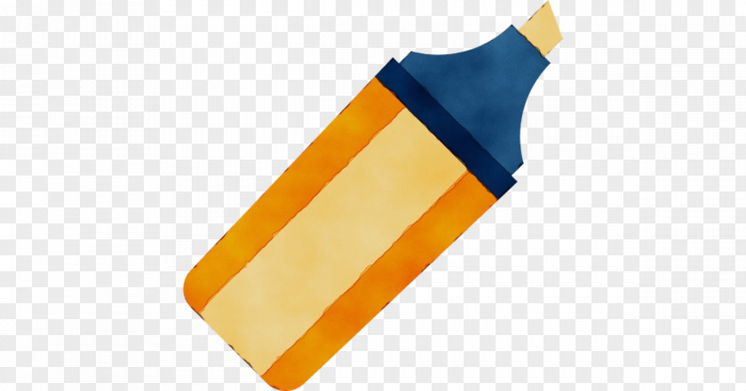 Flag Orange Paint Brush Cartoon PNG