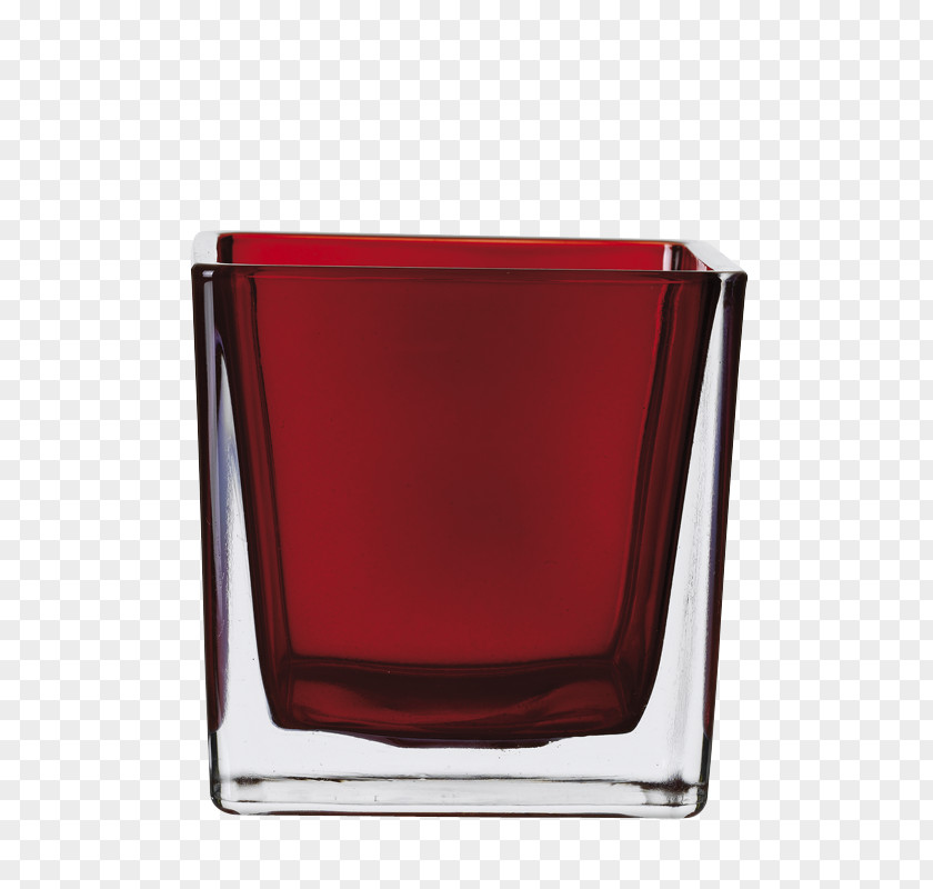 Glass Old Fashioned Red PNG